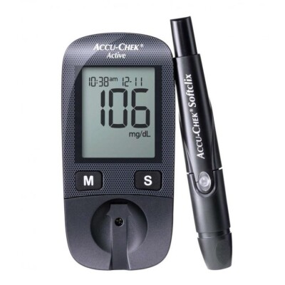 Accu-Chek Active Blood Glucose Meter with 10 strips