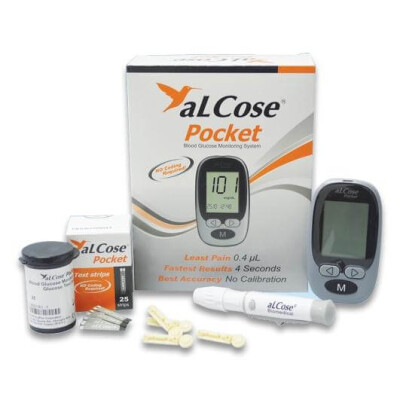 AlCose Pocket Portable Glucose Monitor