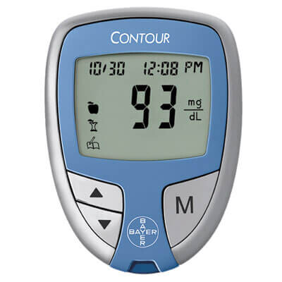 Bayer Contour Blood Glucose Meter