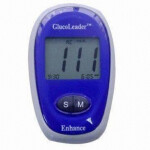 Glucoleader Enhance Blood Glucose Meter (Blue)