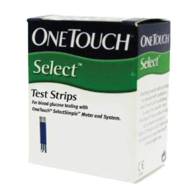 One Touch Select Simple Test Strip- 50 Pcs