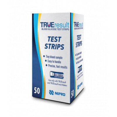 TRUE Result Glucometer Test Strip – 50 strips