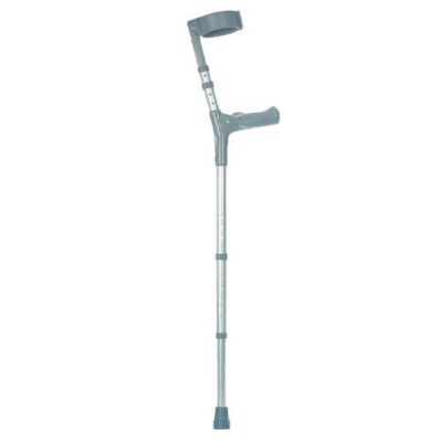 Aluminum Powder Coated Walking Stick With Elbow Support, For Personal, Clinical And Hospital